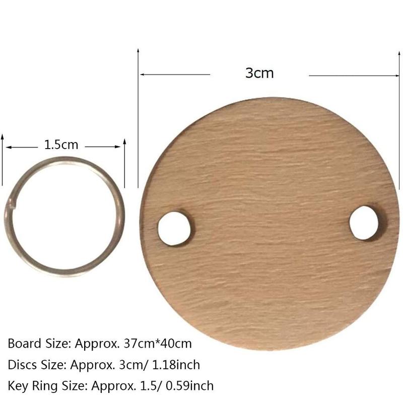 Christmas decorations Wood Birthday Reminder Board Friends Sign Board Family Ply plaque Calendar Birch DIY E6O1