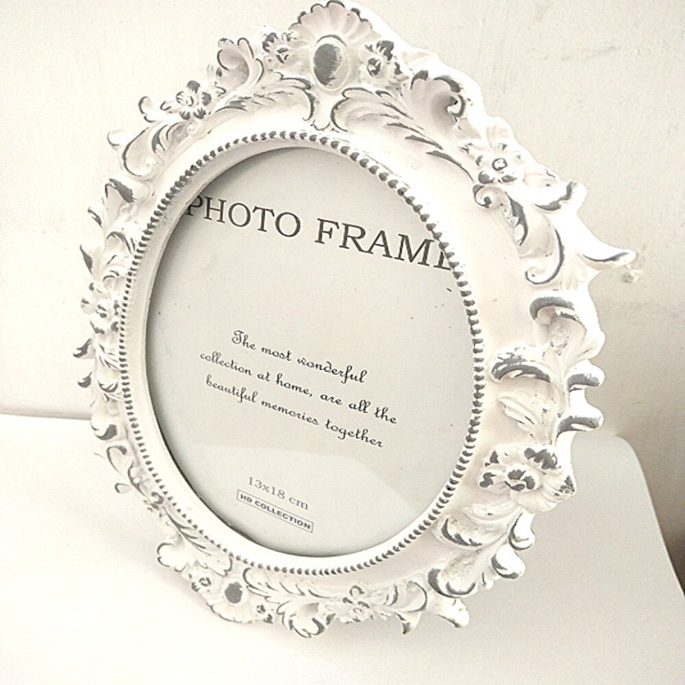Resin Crafts Rose Flower Photo Frames European Nordic Ornaments Phase Frame Home Decoration