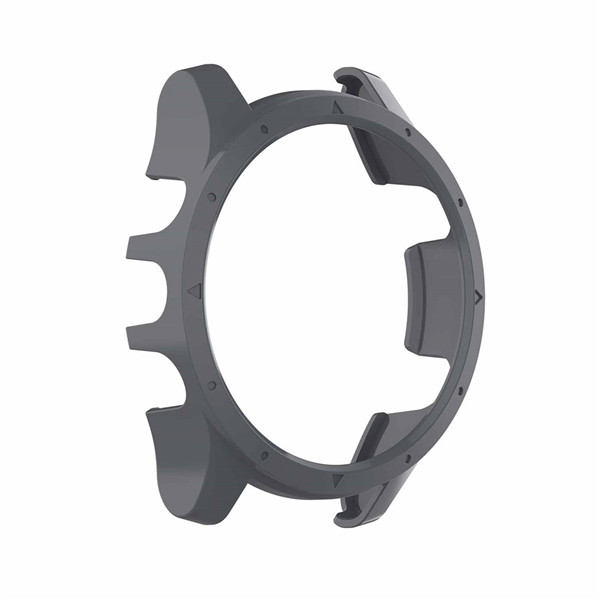 Pokrowiec ochronny do Garmin Forerunner 935 945 bransoleta ze smartwatchem Dial Case odporna na zarysowania, odporna na wstrząsy powłoka Unisex kolorowe: GRAY