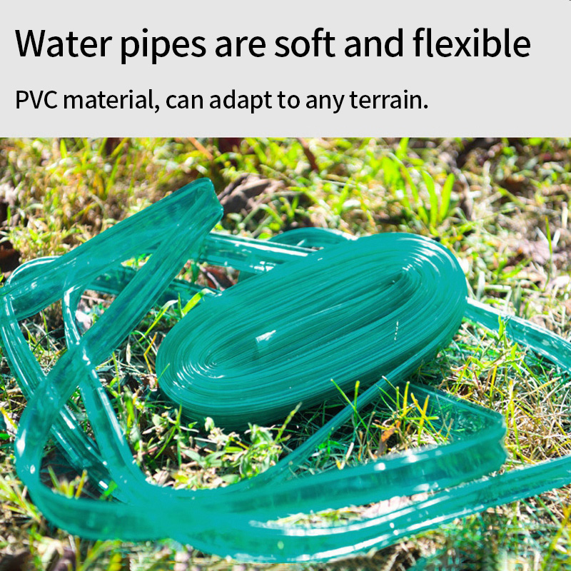 PVC Irrigation Hose Sprinkler Heads Set Garden Lawn Ground Watering Irrigation Spray Kit for Gardens Vegetable Irrigation Drip