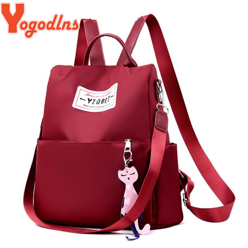 Yogodlns – sac à dos Oxford pour femmes, sac à bandoulière Style Preppy pour adolescentes, , sac de jour Anti-vol