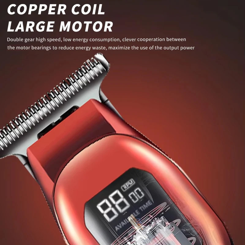Hair Beard Trimmer for Men T Liners Clippers Mens Cordless Barber Clippers Zero Gapped Grooming Hair Cutting Kit