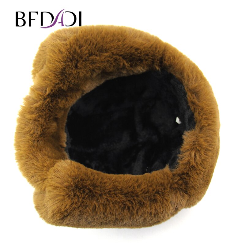 Bfdadi jongens petten bombermutsen 3 kleuren wintermuts russisch dik warm effen zacht winddicht oorklep ushanka muts maat 52-56