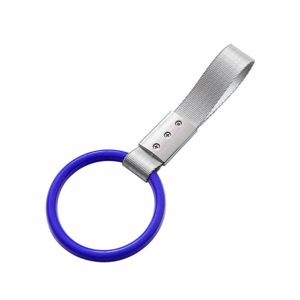EIDRAN Universal Round JDM Tsurikawa Ring Subway Train Handle Strap Charm Drift Toy Bosozoku Car Accessories