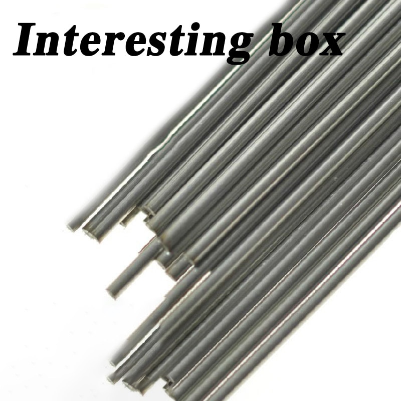 Stainless steel tube casing ship model aircraft model accessories transmission shaft tube metal tube DIY material 2*1*200MM