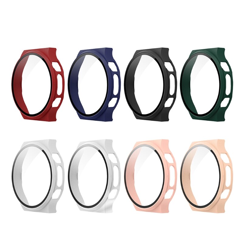 Horloge Cover Case Voor Huawei GT2 Pro Ecg Pc Bumper Met Gehard Glas Screen Protector Voor Gt 2 Pro Ecg accessoires