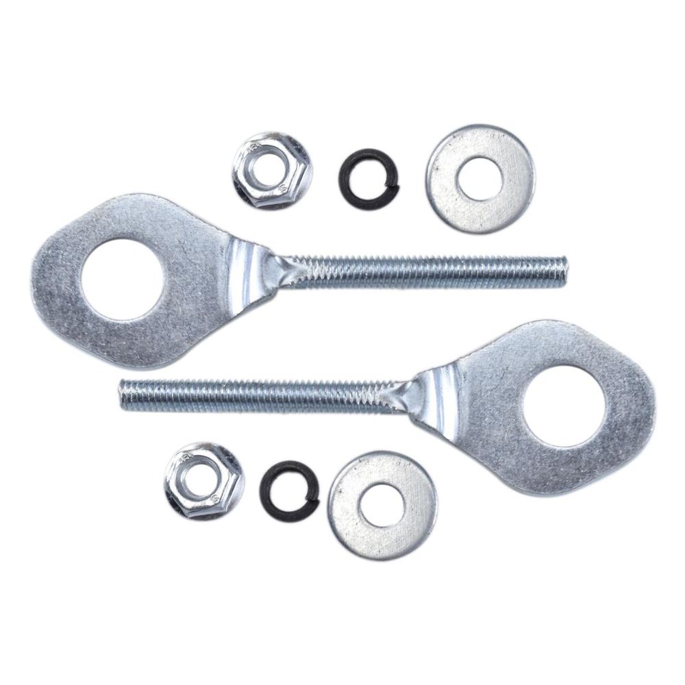 Top 12mm Motorcycle Bike Wheel Axle Tensioners Chain Adjusters 110cc 125cc Alloy Dirt Pit Bike