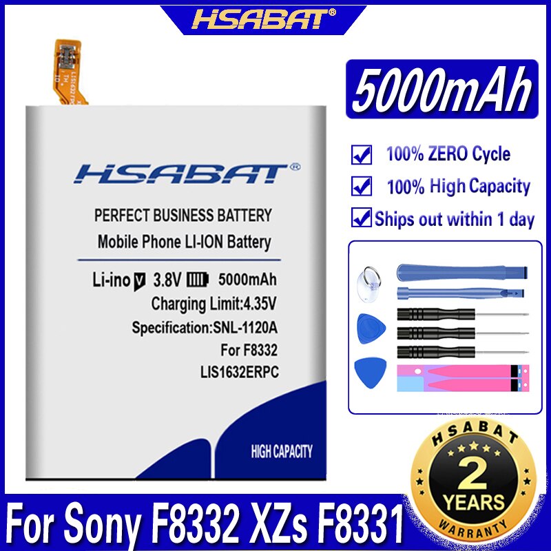 HSABAT LIS1632ERPC LIP1624ERPC batería para Sony Xperia XZ Dual Sim F8332 XZs F8331 para el Xperia X Performance XP F8132 F8131