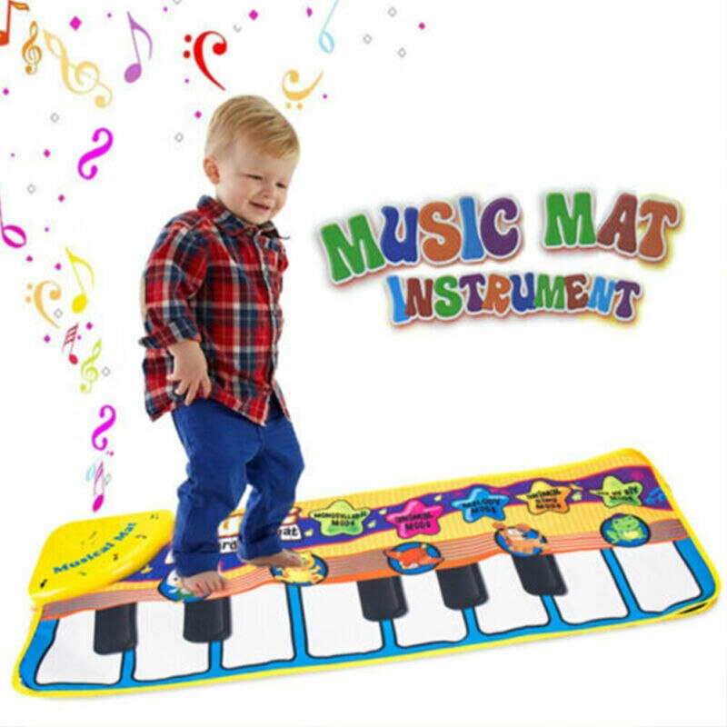 Icute gutt baby snillere musikalsk musikk piano lekematte utvikling pedagogisk myk leketøy