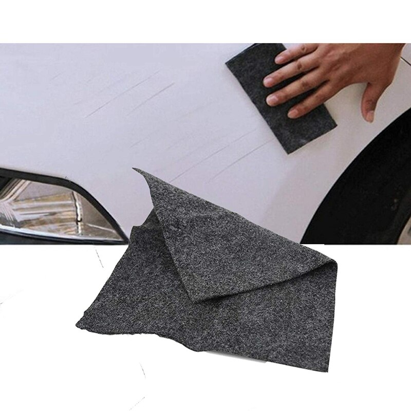 2- pack skrapborttagare, automatisk lackborttagningsmedel, nano-tech skrapreparation fixa bilskrap poleringshandduk för flerfärgad
