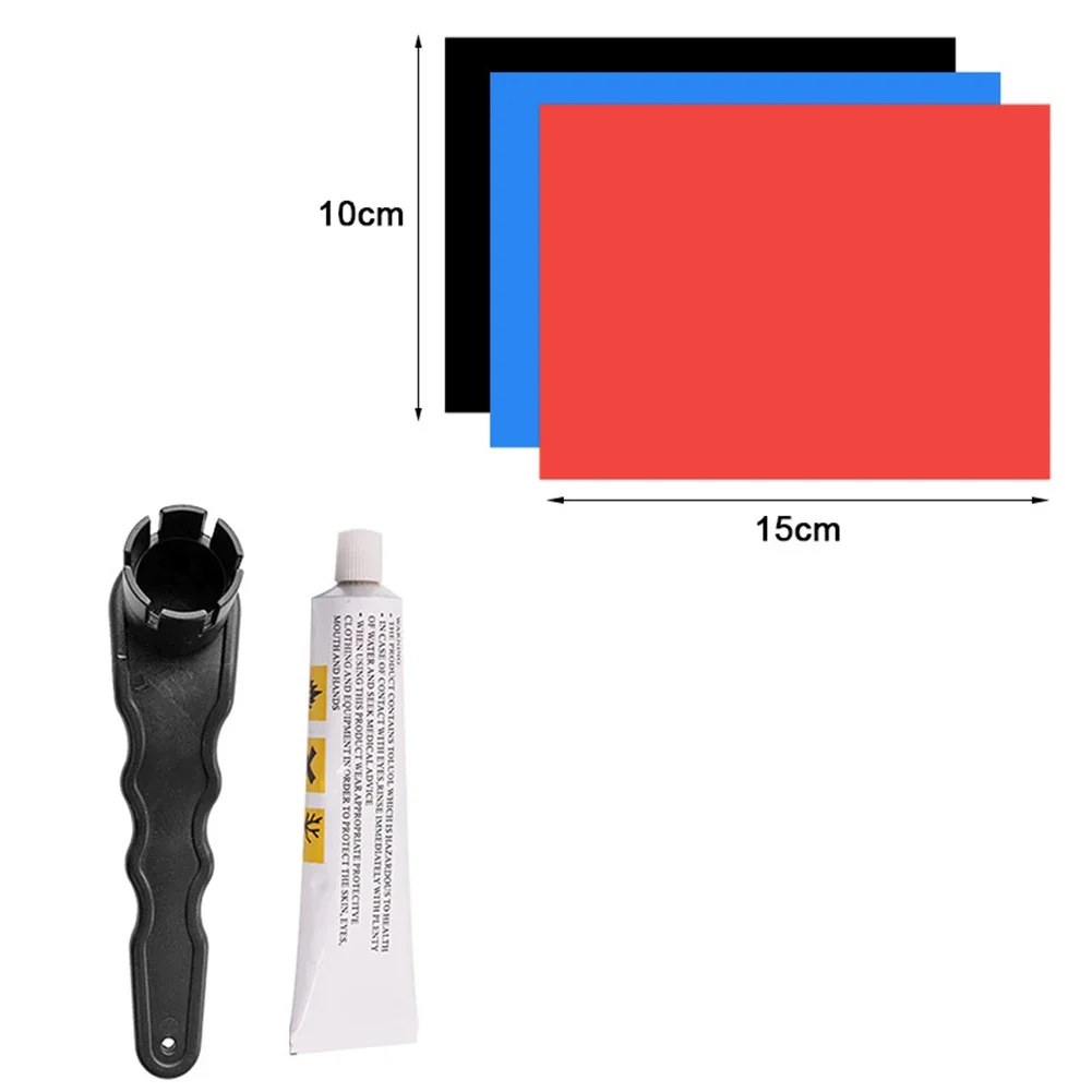 Repair Patches PVC Paddleboard Part Patch Portable Repair Kit Replacement For Boat For Inflatable Spare Accessories