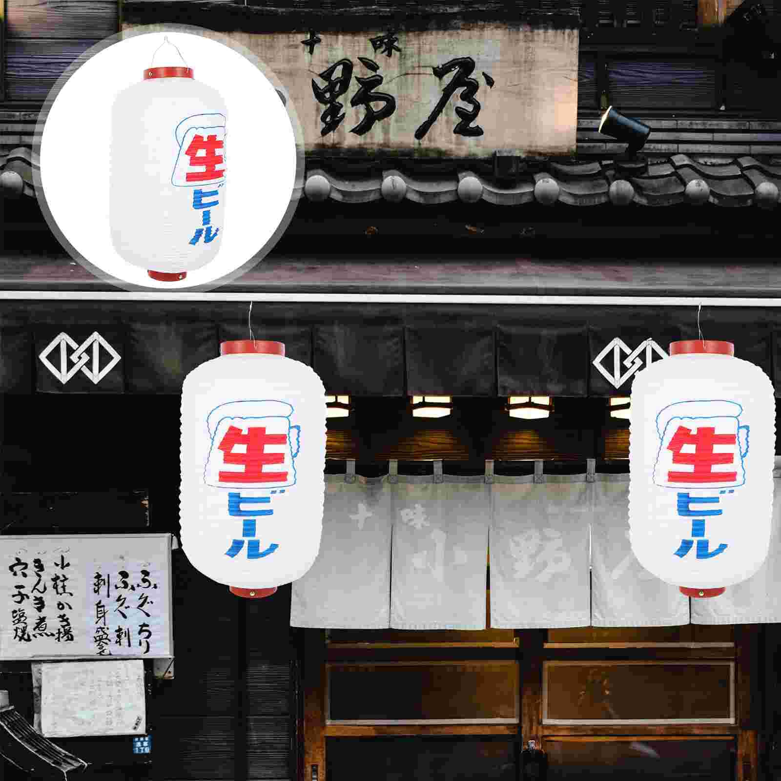 Waterproof Bar Lantern Japanese Style Lantern Hanging Traditional Japanese Lantern