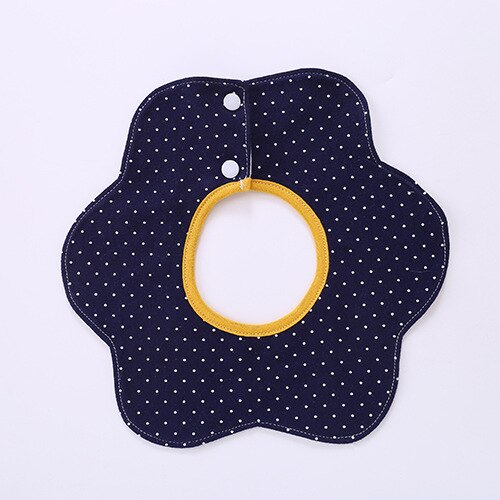 Baby bibs baby bibs waterproof 1-3Y baby stuff for newborns Baby bibs for children: P blue dot