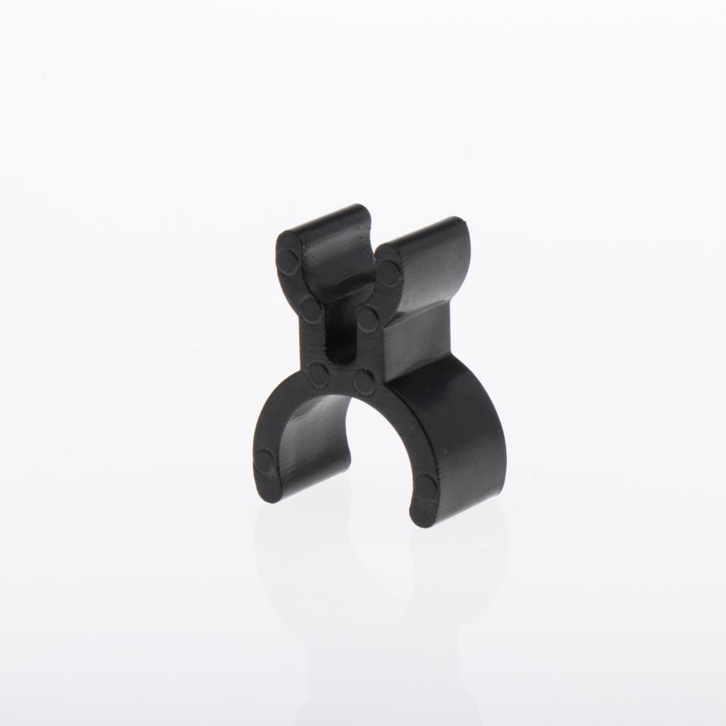 10 stücke Französisch Horn Bleistift Clips Trompete Stift Clip Halter Schwarz 2,5X1,2 cm