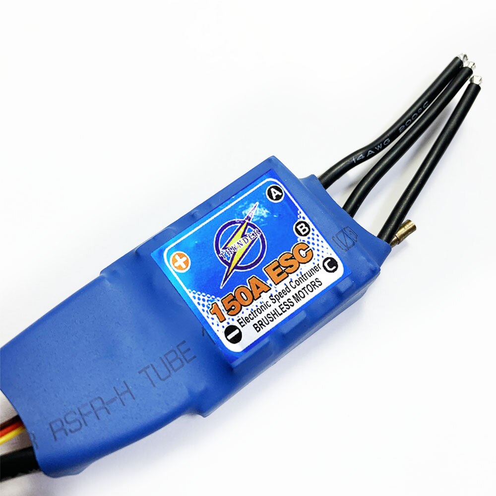 150a schweizisk borstlös motor vattenkylning esc 5a 5v bec 3-6s vattenkylningssystem för rc båt jet fartygsdelar