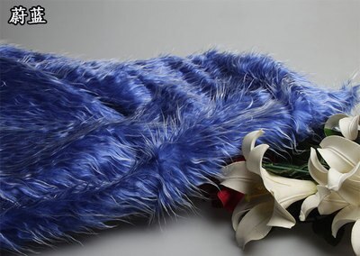 Pluche cospaly prestaties kleding sieraden teller clothr achtergrond doek deken hond haar ambachten pluche faux fur stof: 18