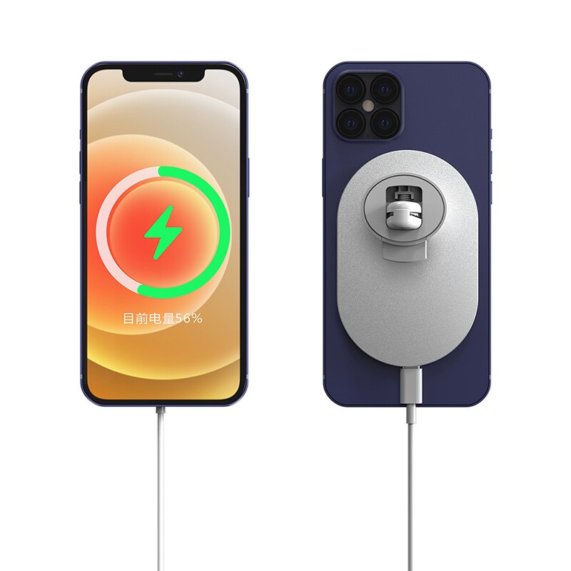 15W Snelle Draadloze Auto Magsafe Charger Voor Iphone 12 Magnetische Auto Telefoon Houder Charging Dock Voor Iphone 12 Mini pro Max Charger
