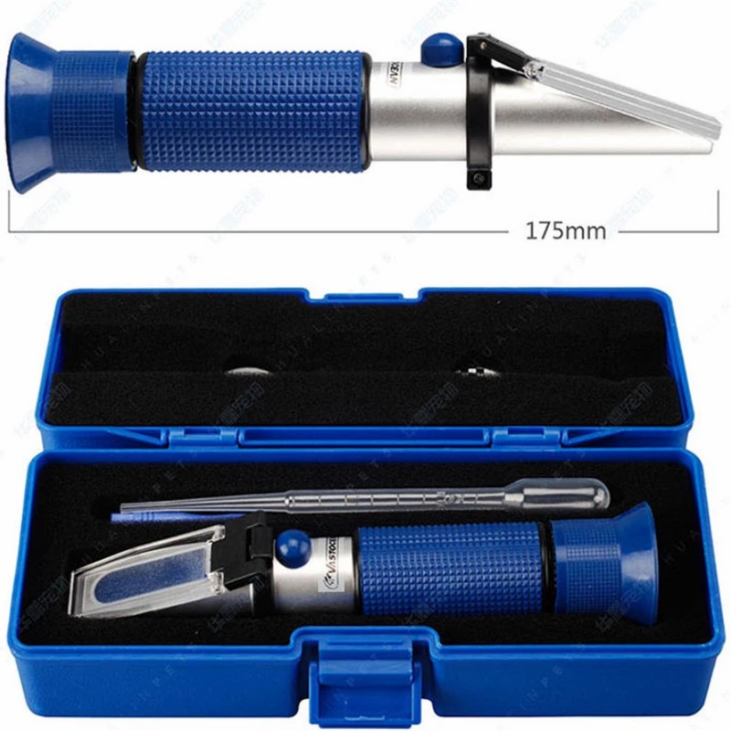 Vastocean Saltwater refractometer Optical hydrometer Salinity meter for marine Aquarium
