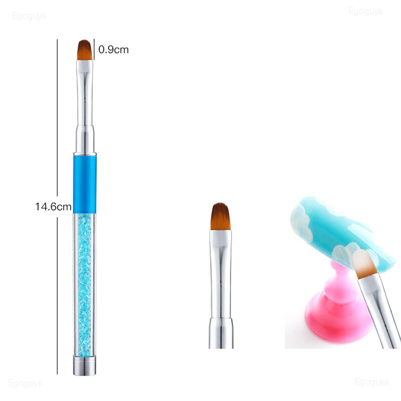 Stylo pour vernis à ongles nail art, lot de 1, dégradé, UV gel, lignes, rayures, grille, outil de manucure, DIY,: No.12