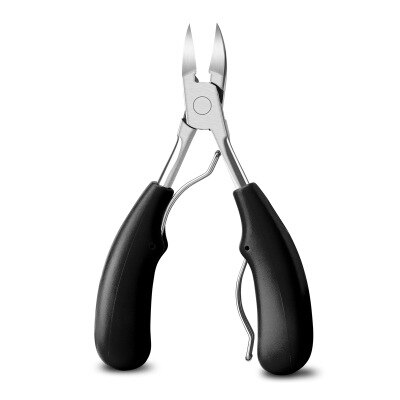 Uñas Clippers uña encarnada Podología corrección pinzas cutícula cortadores de corte paroniquia pedicura manicura cuidado de mano y pie herramienta: Black