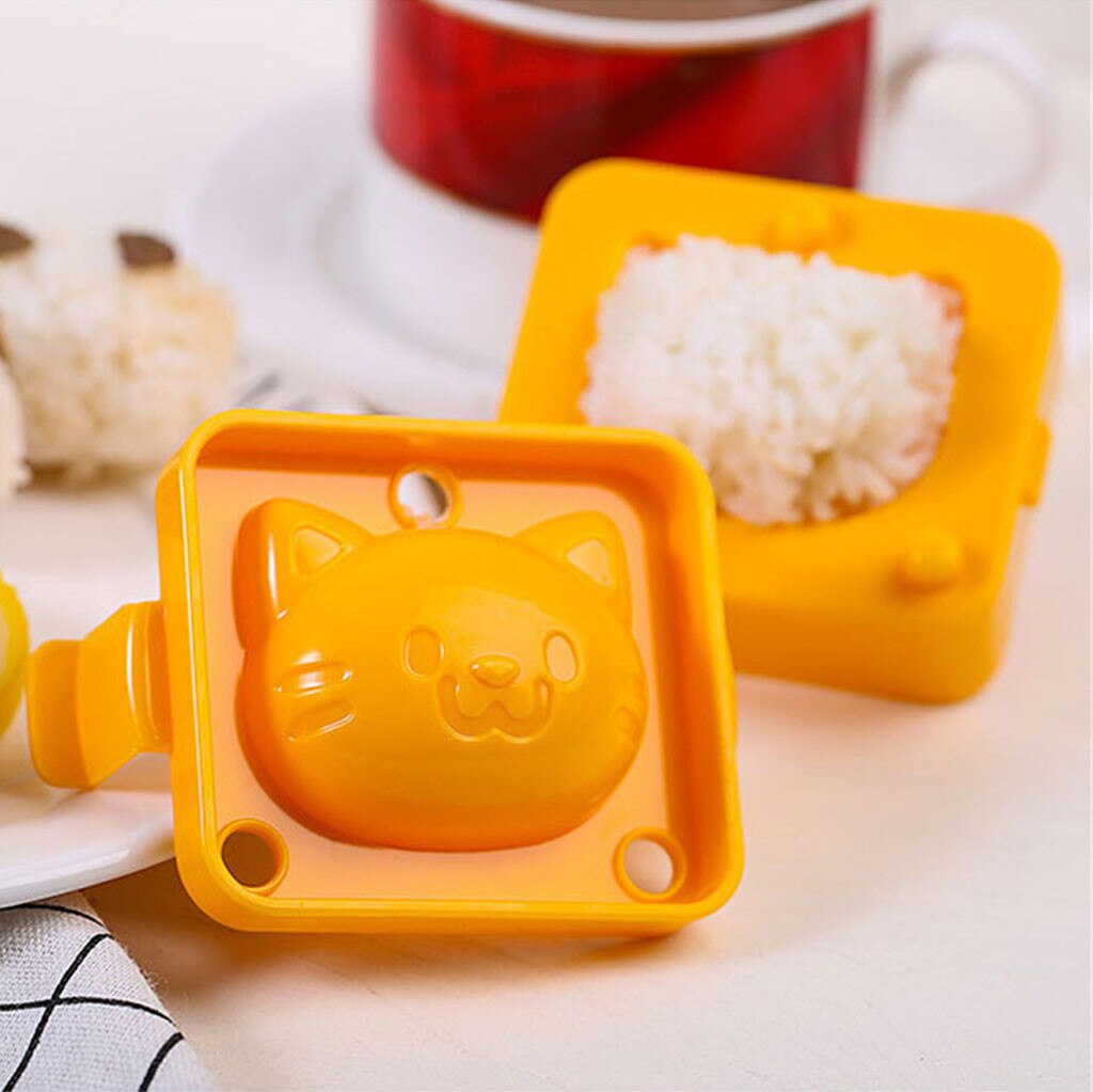 Home Tools Must-Have Items Cat Model DIY Rice Dough Sushi Mold DIY Mould Funny Party Decor For Simple Life