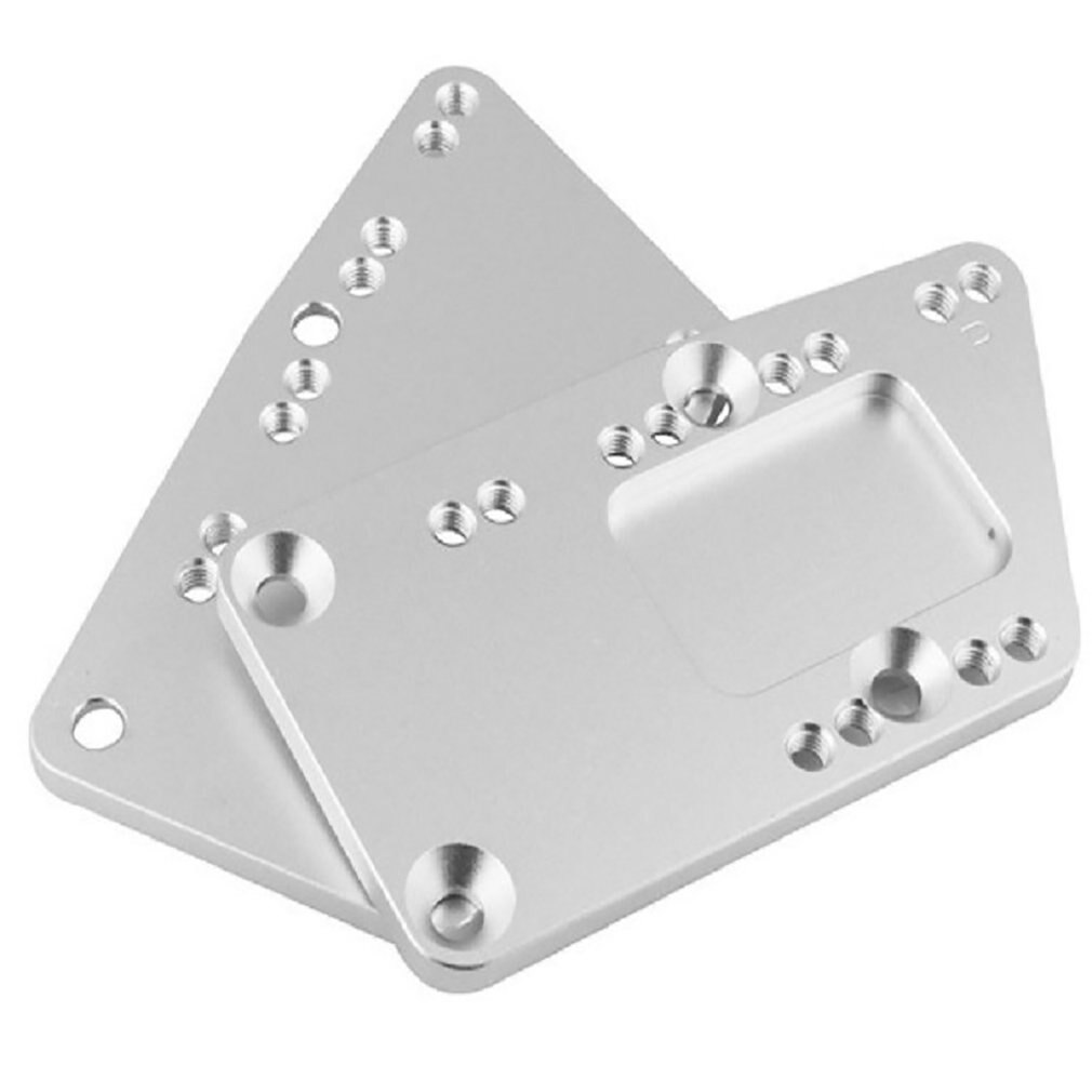 Universal Engine Swap Bracket SBC LS Conversion Motor Mount Adjustable Plate Aluminum Alloy Engine Swap Brackets Fit