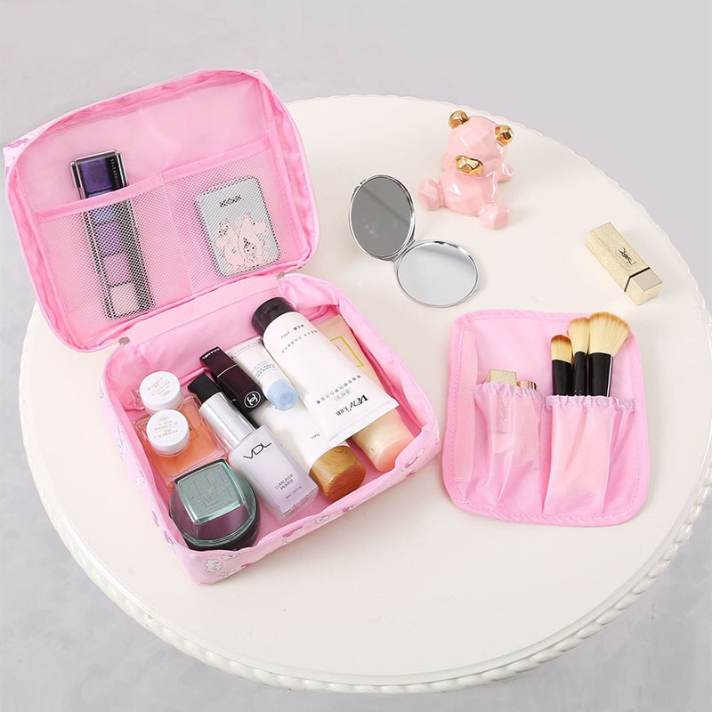 Women Neceser Women Makeup Bags Organizer Toiletries Waterproof Female Storage Make up Cases travel cosmetic bag 30