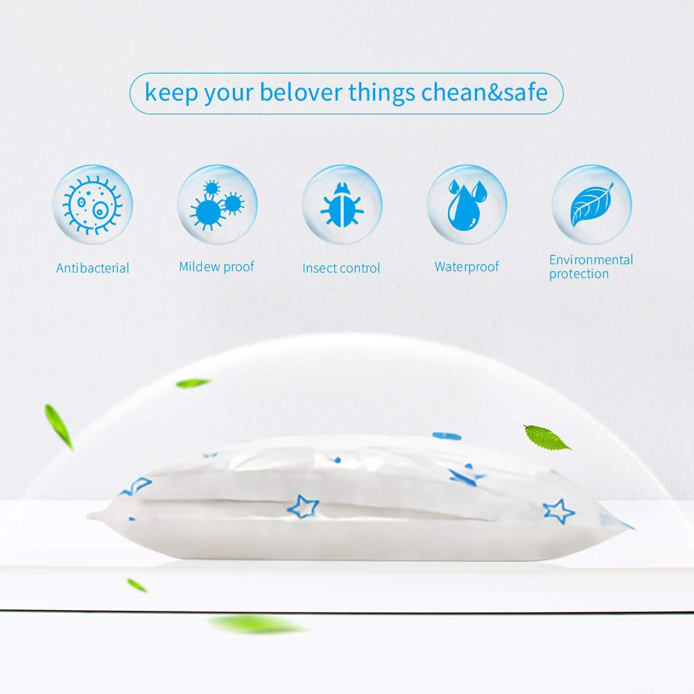 Dekbed Kussen Kleding Vacuüm Opbergtas Herbruikbare Eco-vriendelijke Verpakking Zakken Duurzaam Reizen Bagage Organizer Pouch