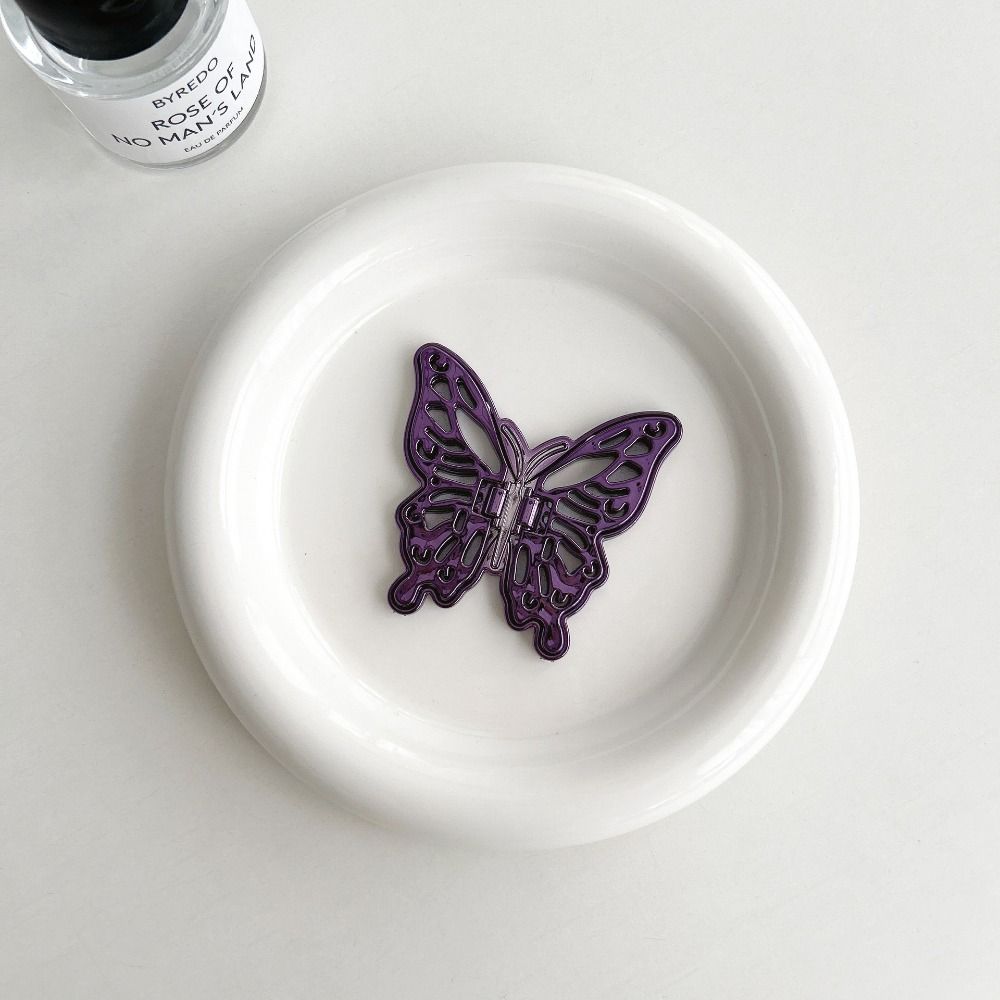 Butterfly Mini Phone Holder Foldable Accessories Phone Stand Back Adhesive Support Frame Universal: Orange