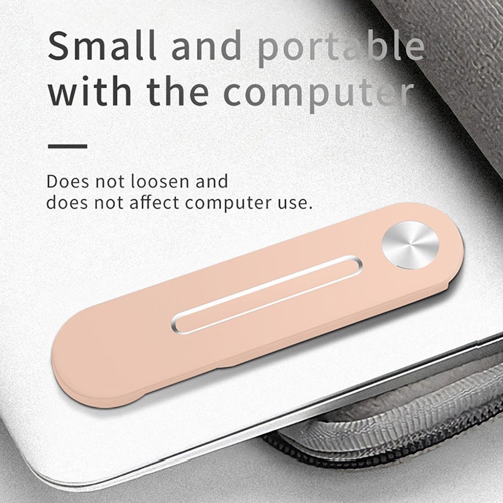 Screen Support Hoder Laptop Side Mount Connect Tablet Bracket Dual Monitor Display Clip Adjustable Phone Stand Holder: pink