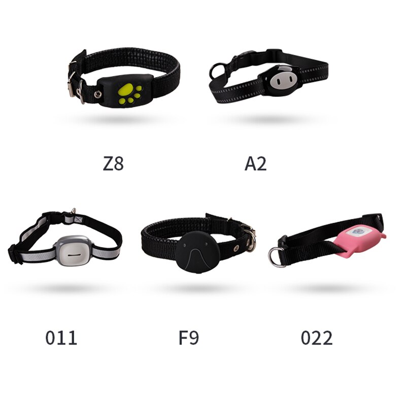 Kjæledyr gps locator hund vanntett justerbar kattehalsbånd usb lading gps poistioning halsbånd pak 55
