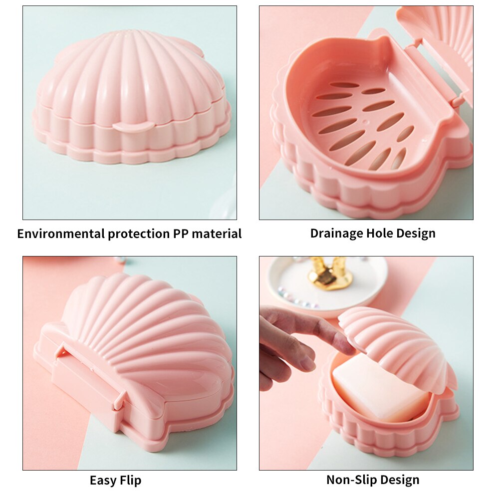 Kreatywna pokrywka kształt mydelniczka odpływ łazienkowy mydelniczka mydło podróżne przechowywanie ochraniać Obudowa akcesoria łazienkowe