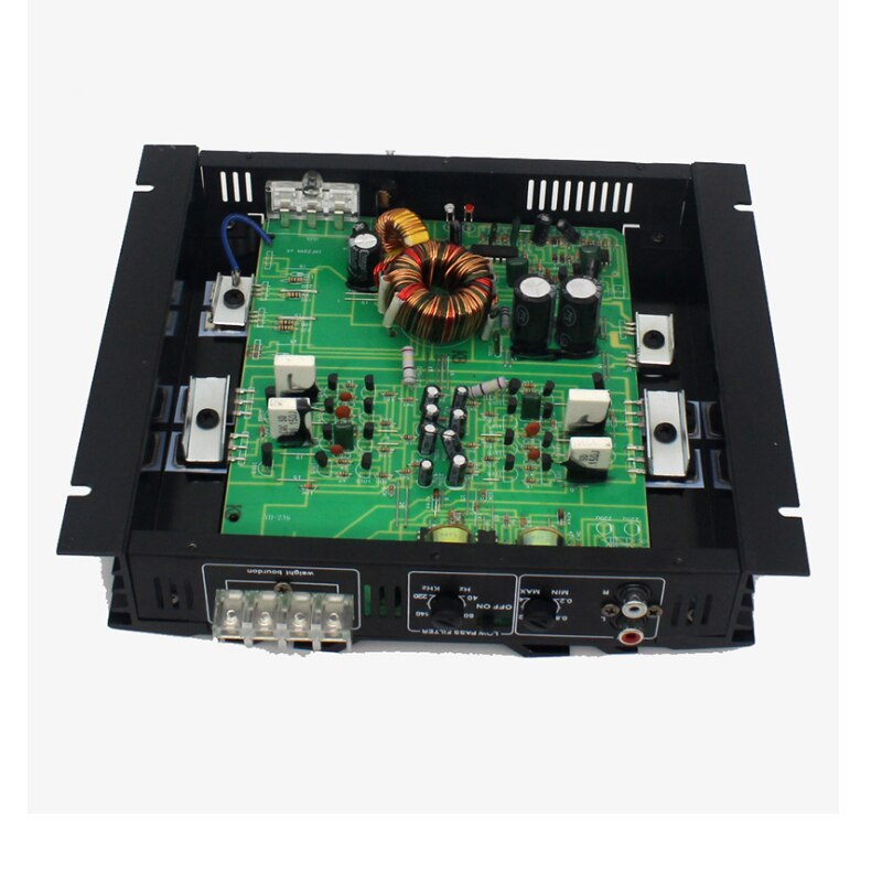 24 V Versterker 2 Way Kanaals Power Max 3800W Mosfet Stereo Van Bus Voertuig Booster Auto amp