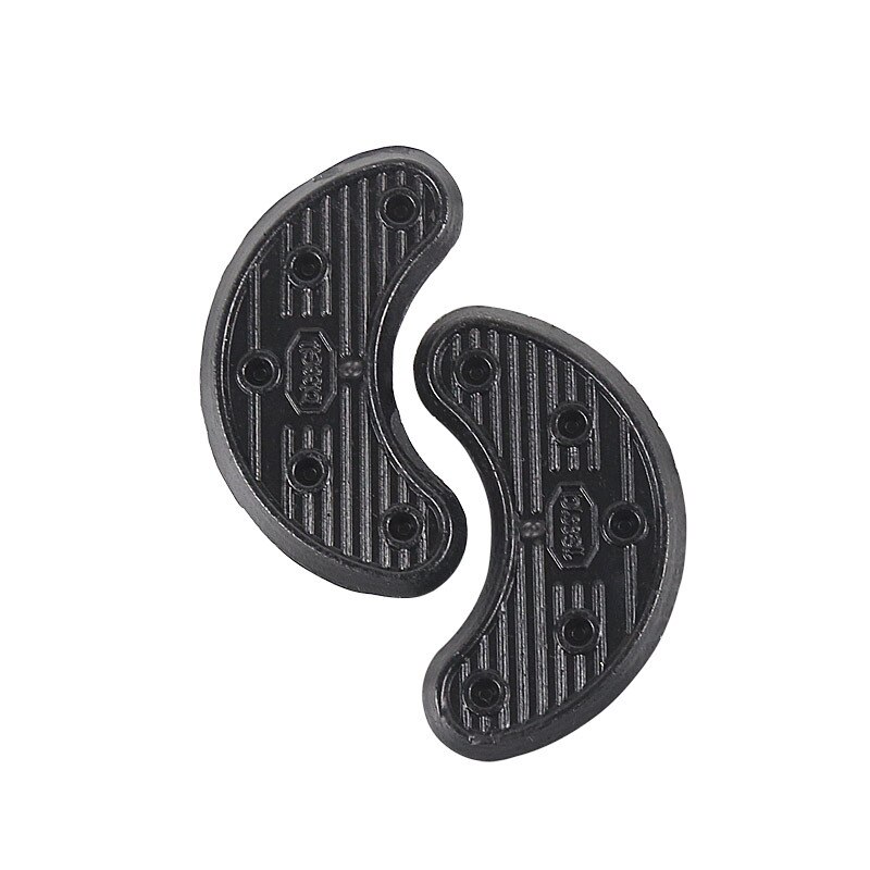 En forme de fer à cheval compensée talon autocollant semelle anti-dérapant patch réparation matériel de chaussure No 3 accessoires de chaussures