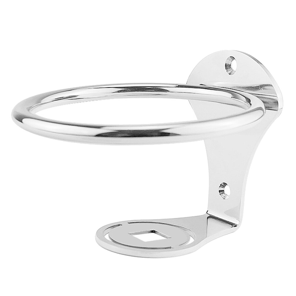 SILVER DRINK HOLDERS MARINE BOAT CARAVAN CAR CUP GLASS HOLDER MOUNT