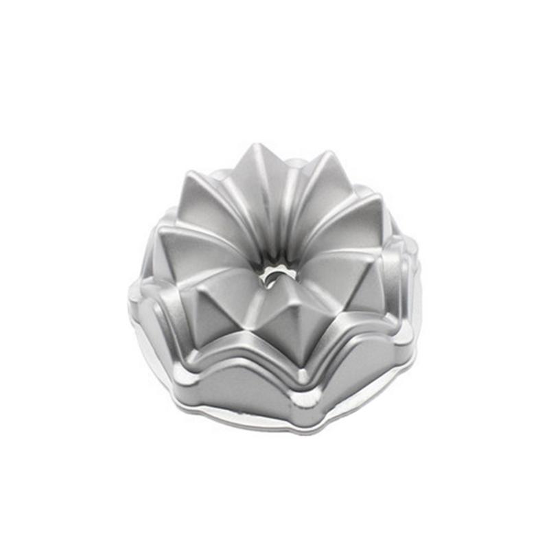 HKML Aluminium Druckguss Schwere Kuchen Pfanne nicht Stock Kuchen bilden Metall DIY Küche Liefert Backformen 6 Formen: 03