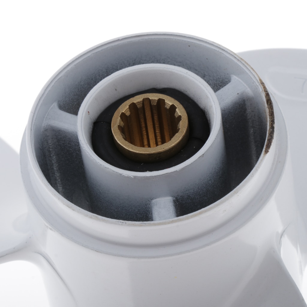 2 Stroke 3 Blade Prop Propeller for Inflatable Boat Kayak Canoe Fishing Dinghy Raft - Easy Installation - Select Sizes