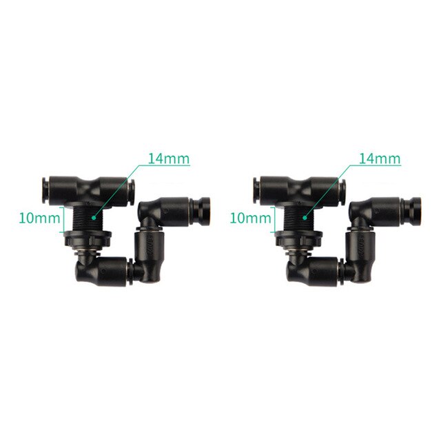 Touch Screen Sprinkler System Tropical Rain Forest Ecological Cylinder Sprinkler Automatic Watering Potted Garden Plant Sprayer: Sprinkler 2pcs