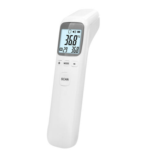 Digitale Infrarood Elektronische Voorhoofd Thermometer Voor Volwassen Kid Gun Non-Contact Body Temperatuur Meten Babyverzorging Thermometer