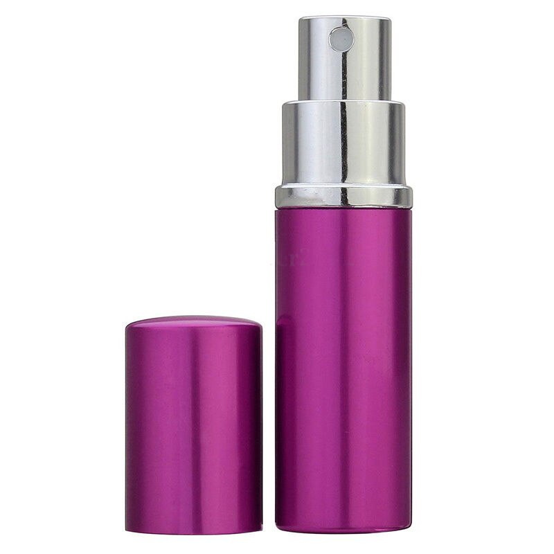 Draagbare Mini Verstuiver Parfumfles Aftershave Make Spray Verstuiver Reizen 10 ml Hervulbare Pomp Parfum Flessen: Paars