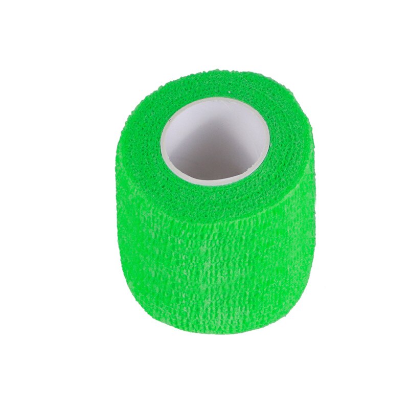 Sport Zelfklevend Tape Hansaplast Adhesive Wrap Samenhangend Bandages Ehbo Tape Huisdier Tape 5Cm * 4.5M: Fluorescent Green