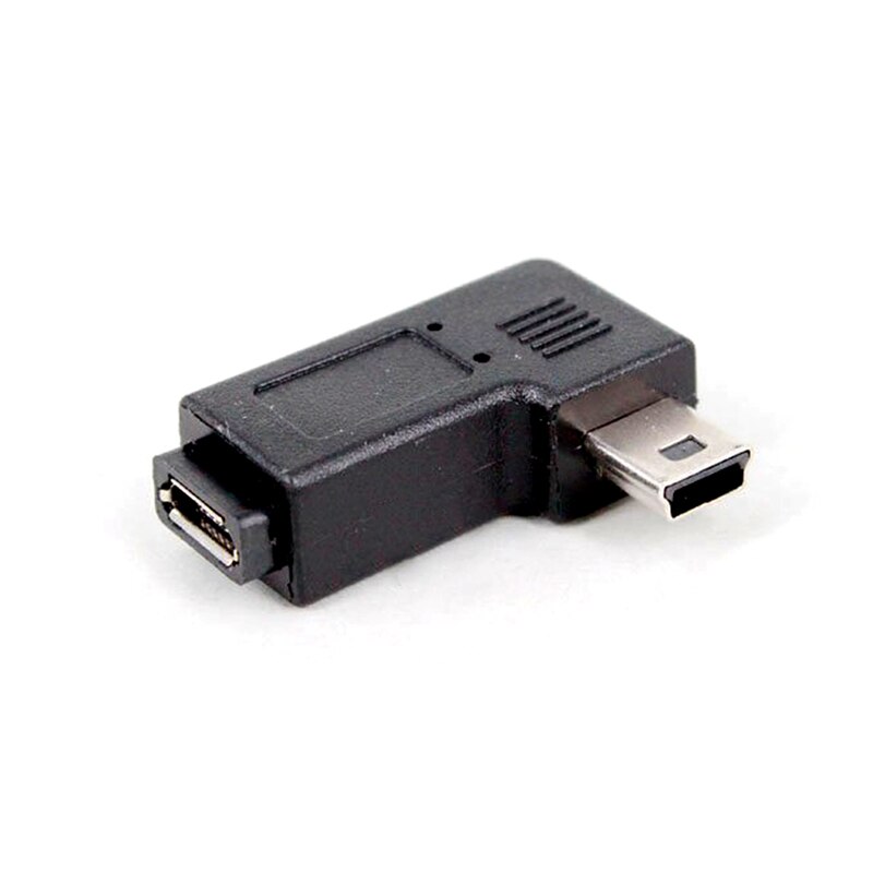 90 grad USB 2,0 Rechts Verknüpfungen Winkel Mini 5Stift Männlich zu Mikro USB 5Stift Weibliche Adapter V3 zu V8 Mini USB Männlichen zu Mikro USB Weibliche