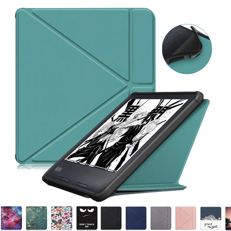 Funda plegable para Kobo Libra 2, carcasa inteligente para libro electrónico, 2. ª generación, , 7 pulgadas