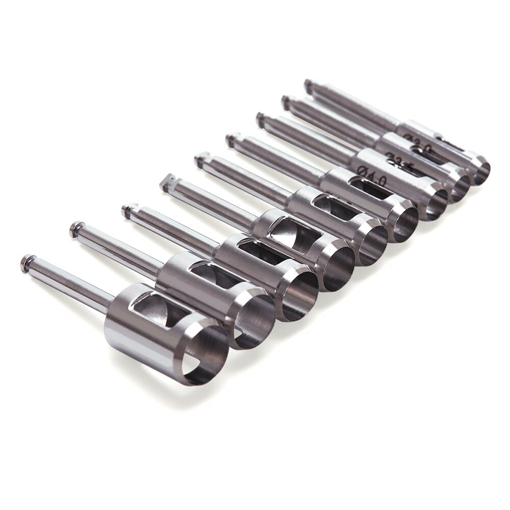 AZDENT – poinçon de tissu d&#39;implant dentaire, coupe d&#39;anneau Gingival en acier inoxydable, pièce à main à basse vitesse, Instrument de chirurgie dentaire