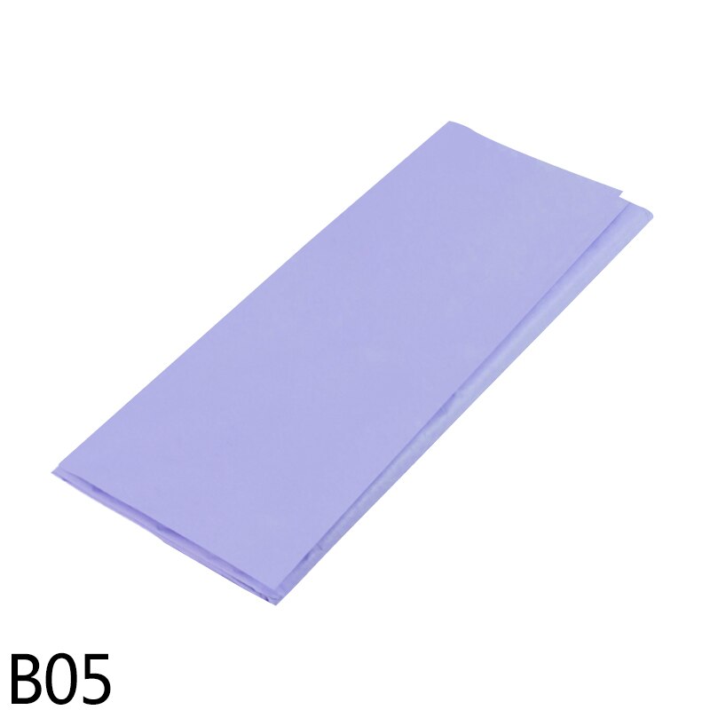 10Pcs 50*60cm Flowers Wrapping Tissue Paper Wine Bouquet Floral Crafts Paper For Wedding Birthday Party Box Packing Decor: B05-light purple