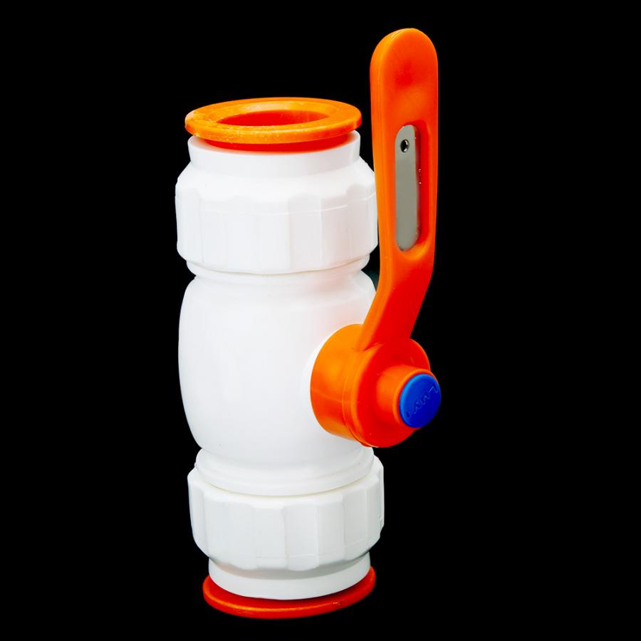 PPR Plastic Ball Valve Pipe Quick Connection Valve Water Pipe Accessories 32mm for PPR PE PVC Common Water Pipe