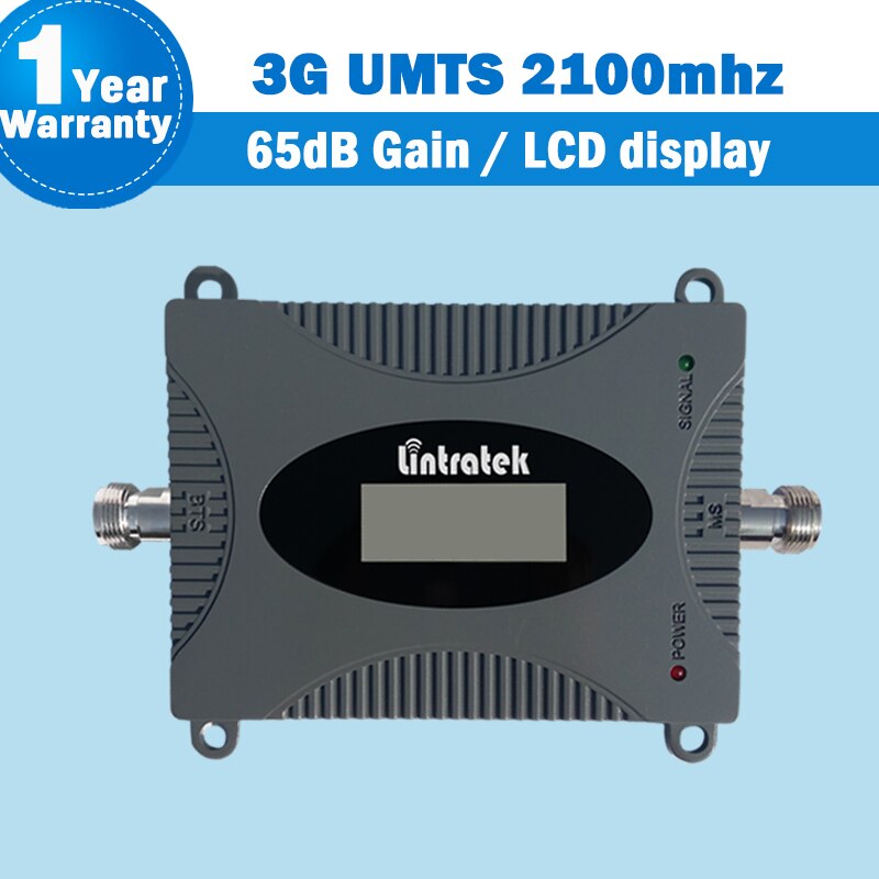 Lintratek UMTS 2100mhz praktisch Signal Booster 3G WCDMA 2100 (Band 1) netzwerk Signal Verstärker GSM Verstärker mit Anzeige 50