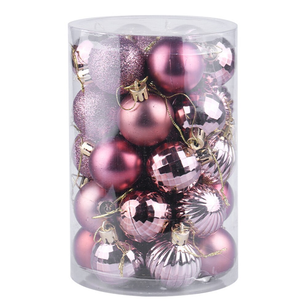 34 stuks kerstballen winkelcentrum plafond raam hangende bal ornament hanger kerstfeest kerstboomversiering