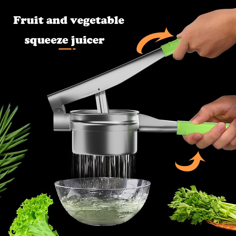 Küche edelstahl wasser quetschen gerät, gemüse quetschen gerät, multifunktionale knödel füllung dörr, entsafter,
