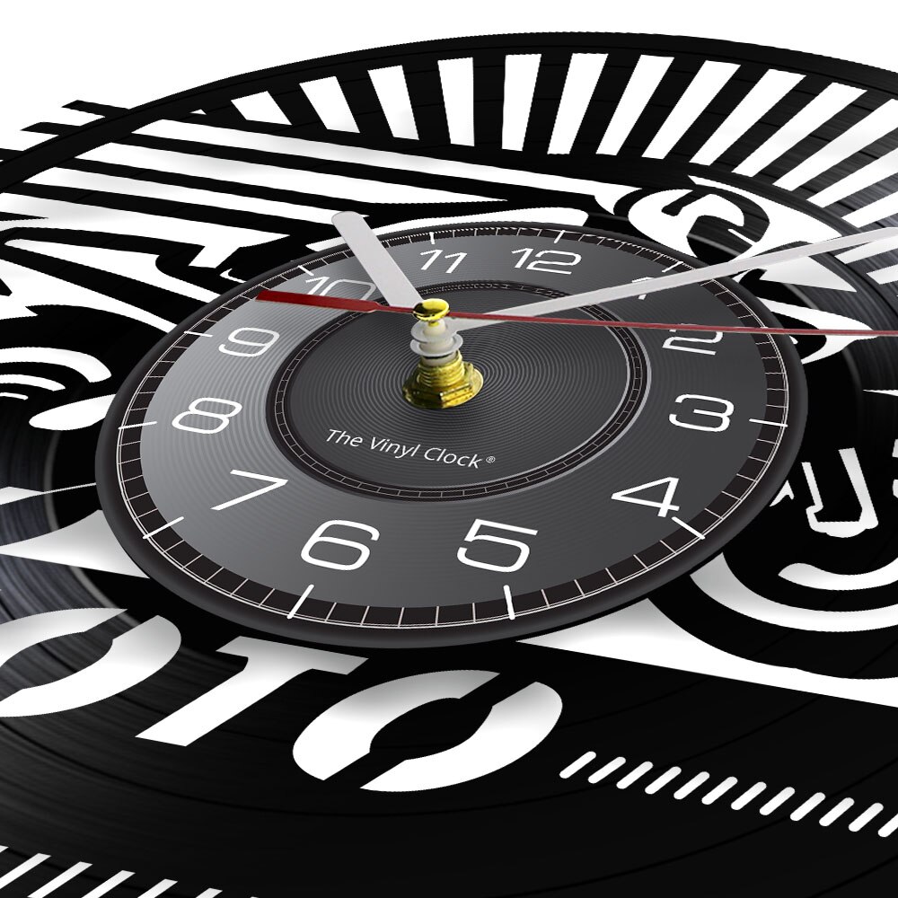 Horloge murale décorative pour coureur de vitesse de moto Vintage, horloge murale décorative pour Motocross, enregistrement en vinyle, de motard